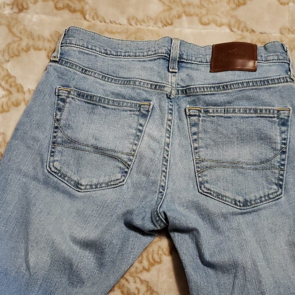 Mens Hollister Slim Fit Blue Jeans
